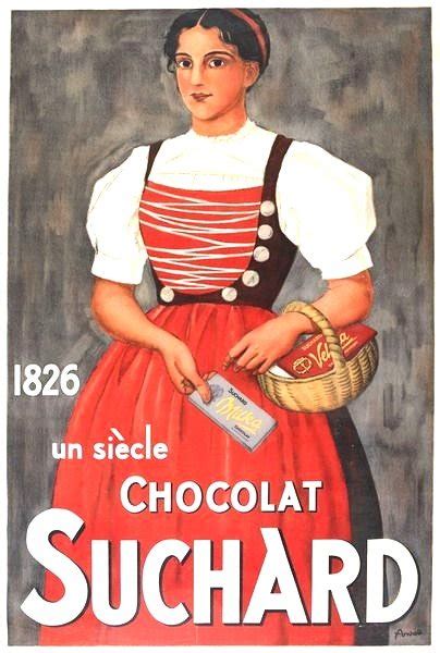 Solve Themes Vintage Ads Chocolat Suchard Jigsaw Puzzle Online With