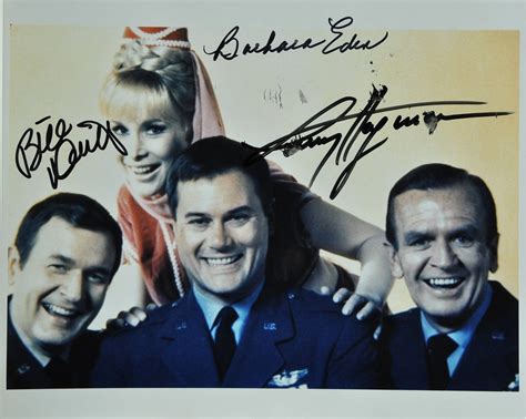 I DREAM of JEANNIE Cast Signed Photo X3 Barbara Eden, Larry Hagman ...