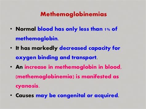 HEMOGLOBIN DERIVATIVES