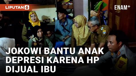 Presiden Jokowi Kirim Utusan Untuk Bantu Anak SD Yang Depresi Karena HP