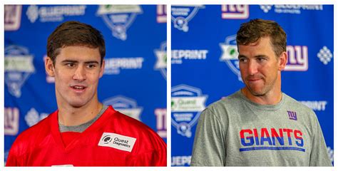 Giants Eli Manning And Daniel Jones Look Like Twins Nj