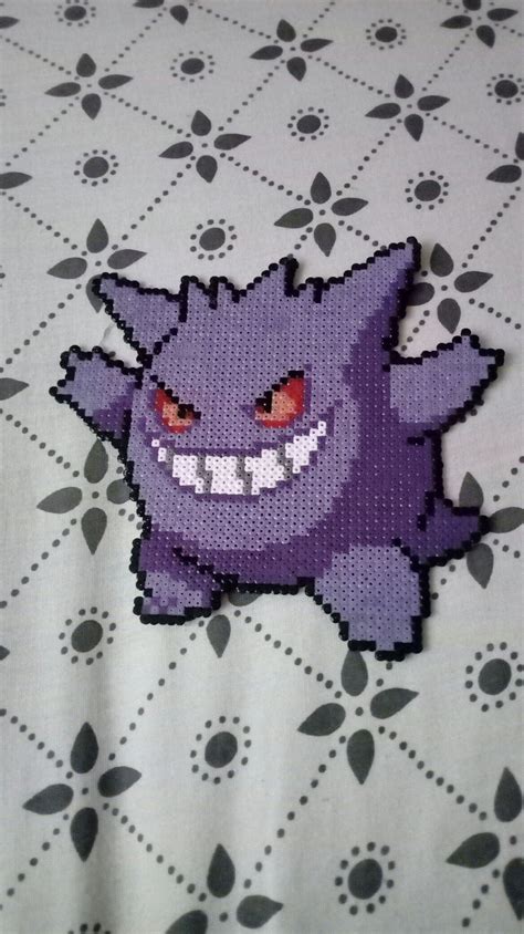 094 Gengar Hama Beads Pokemon Perler Bead Patterns Perler Beads Images Porn Sex Picture