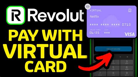 How To Pay With REVOLUT VIRTUAL CARD YouTube