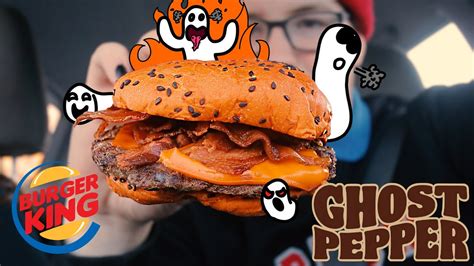 So I Bought The New Burger King Ghost Pepper Whopper Food Review