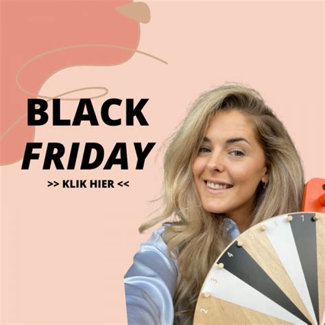 Je Doet Mee Aan De Black Friday Actie VIVE Huidtherapie