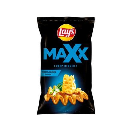 Lay s Maxx zemiakové lupienky cheese onion 120 g Chipsy Slané