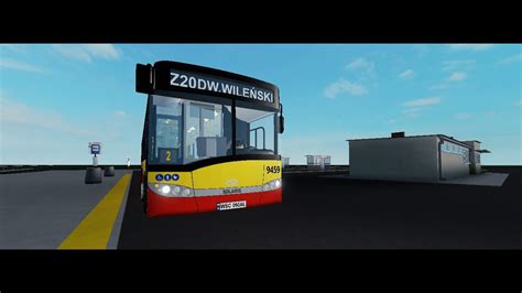 Roblox Warszawa Żerań Solaris Urbino 12III 9459 Linia Z 20 YouTube