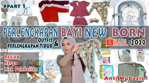 PERLENGKAPAN BAYI BARU LAHIR SHOPEE HAUL ANTI MUBAZIR BABY NEWBORN