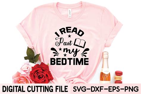 I Read Past My Bedtime Svg Graphic By Svg Design Shop Creative Fabrica