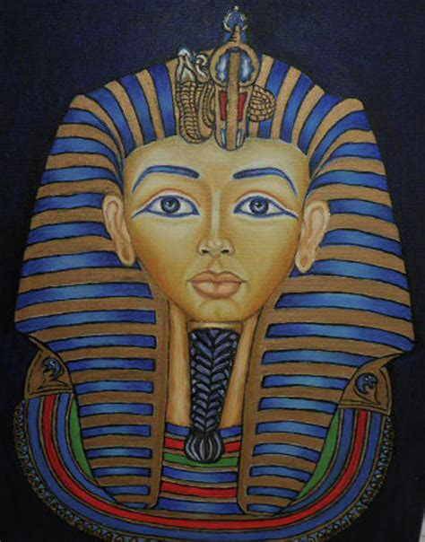 Tutankhamun Painting By Margit Armbrust Fine Art America