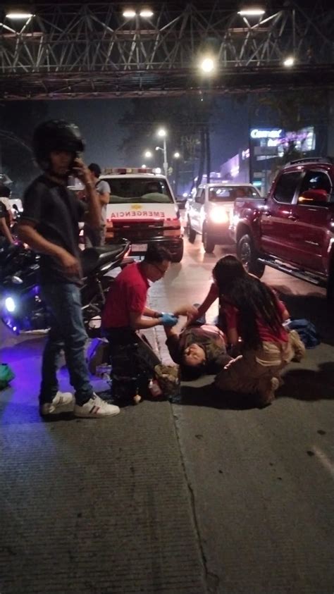 Persona atropellada en la avenida Lázaro Cárdenas a la altura del