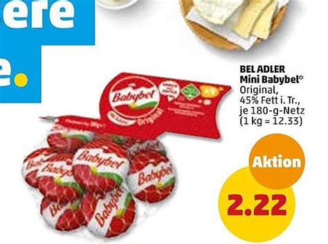 Bel Adler Mini Babybel Angebot Bei Penny Prospekte De