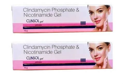 Clindamycin 1 W W Nicotinamide 4 W W Gel For Personal Rs 100