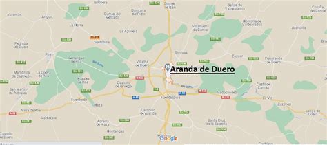 D Nde Est Aranda De Duero Mapa Aranda De Duero D Nde Est La Ciudad