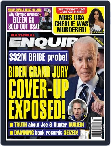 National Enquirer February 21 2022 Digital Discountmagsca