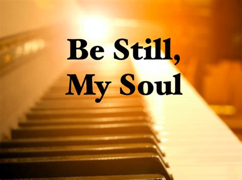 Be Still, My Soul- Sheet Music – Natalie Raynes Music