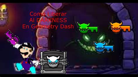 Tutorial COMO LIBERAR AL DARKNESS EN Geometry Dash Tutoriales De