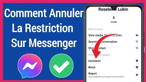 Comment D Bloquer Messenger Comment Supprimer La Restriction Sur