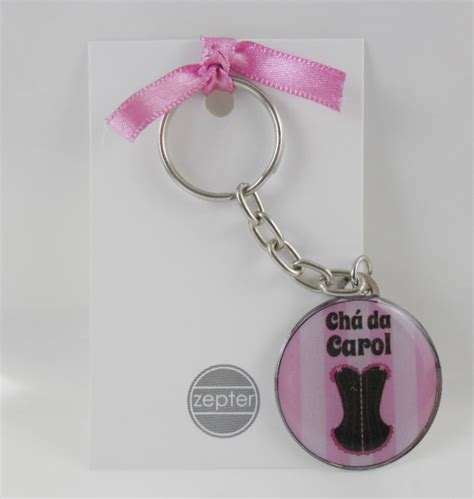 Chaveiro Lembrancinha Chá de Lingerie Personalizado Elo7