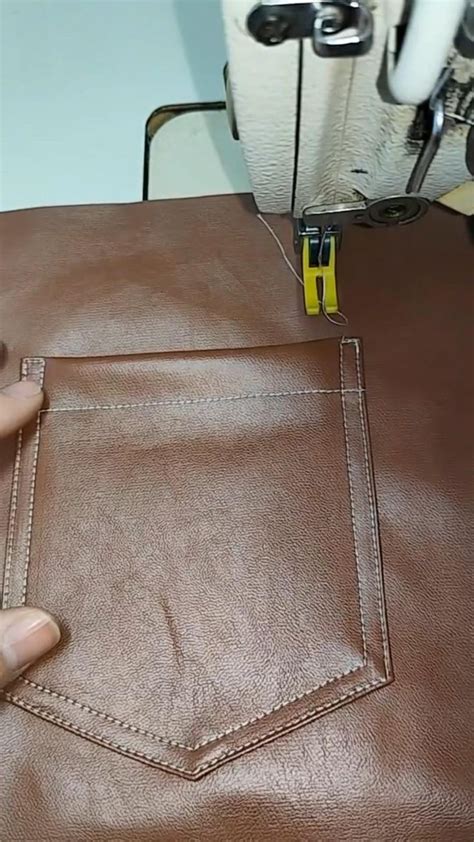 Leather Pocket Sewing We Are Custom A Small Quantity Clothing Manufacturer⁠ Moq：2pcs Per Style