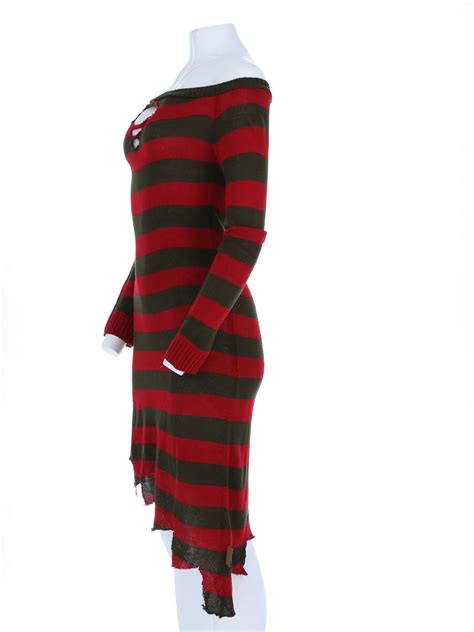 A Nightmare On Elm Street, Freddy Krueger Womens Costume | Smiffys.com