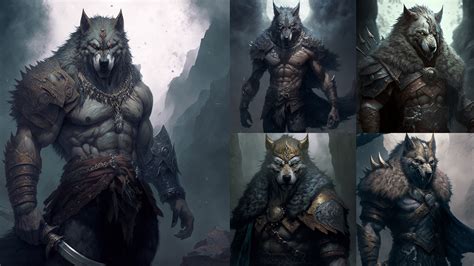 ArtStation - 200 Wolf Warrior Reference Pack Vol.01 | Artworks