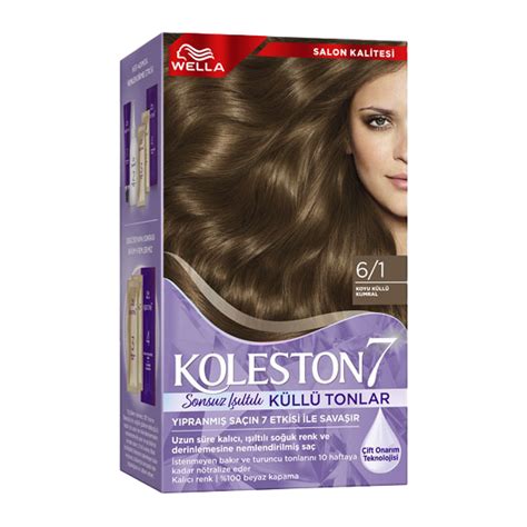 Wella Koleston Supreme Sonsuz Işıltılı Küllü Tonlar Saç Boyası 6 1 Koyu