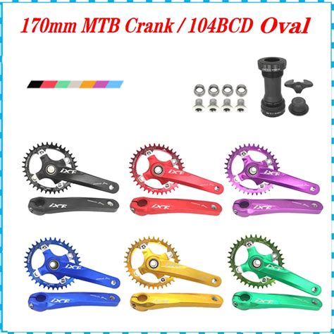 Ixf Mountain Bike Hollow Technology Mm Crank Set Bb Bcd Oval