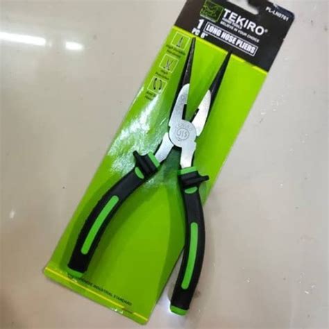 Jual Tang Lancip Tekiro 6 Inch Long Nose Plier Kab Tangerang