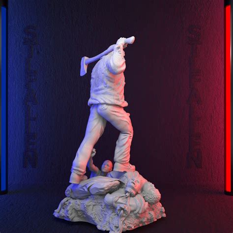 Jason Friday13th 3d Printable Stl File Instant Download Fast And Easy