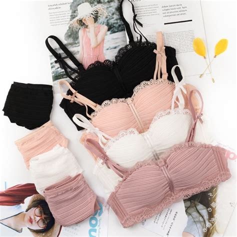 Jual Fairygirl Id Set Bra Celana Dalam Wanita Bikini Sport Beha Lingerie Korea Fashion Bralette