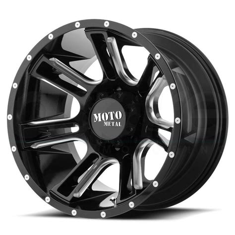 Set Of 5 18 Moto Metal MO982 Wheels 18x10 6x5 5 6x139 7 24 Black