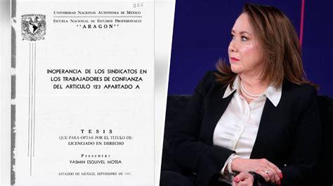 Política Plagio De La Ministra Yasmín Esquivel Claves Para Entender El Caso