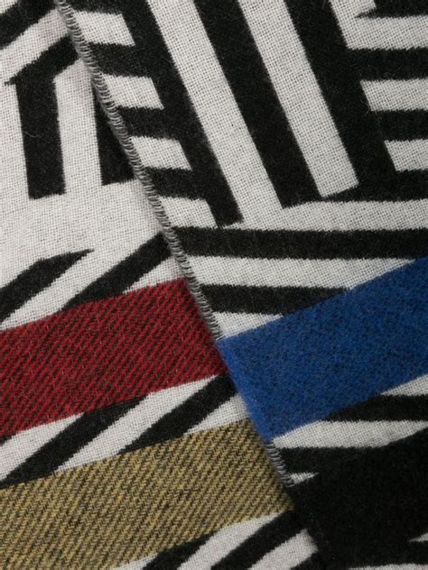 Henrik Vibskov Football Printed Wool Scarf Farfetch