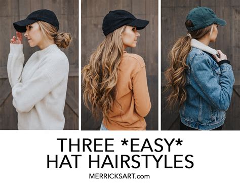 3 Hat Hairstyles You Can Do With A Baseball Cap Merricks Art