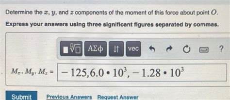 Solved The Force F I J K Lb Acts At The Chegg