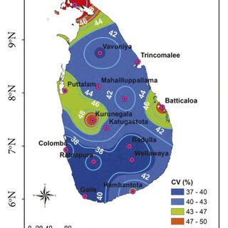 Spatial Distribution Of Rainfall Variability At Annual And Seasonal