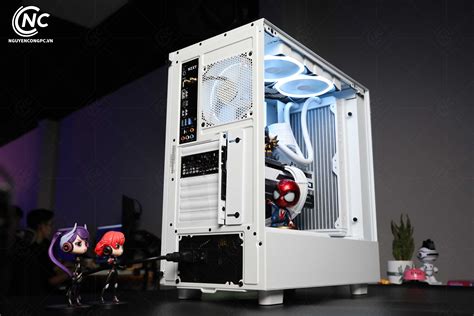 Vỏ case NZXT H5 Elite White CC H51EW 01 Nguyễn Công PC