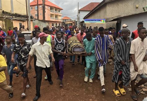 Ibrahima Baldé tué par balle le 17 août inhumé à Wanindara guinee