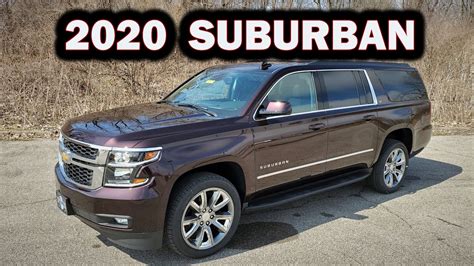 2020 Chevy Suburban Lt 4x4 Luxury Package Full Review Options Pricing ~ Black Cherry