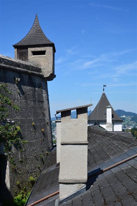 Salzburg, Austria - View on HOHENSALZBURG Fortress Editorial Image ...