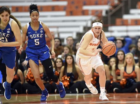 Syracuse Womens Basketball Point Guard Lands First Team All Acc Honors