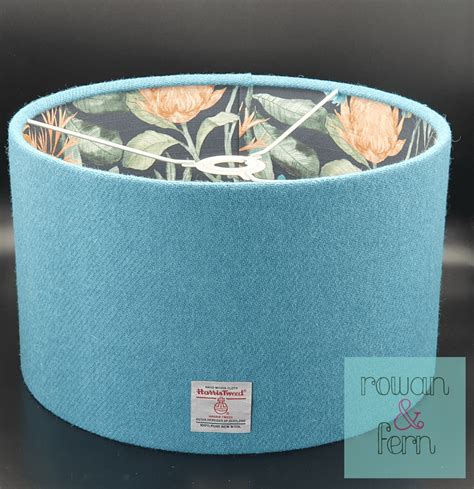 Harris Tweed Lampshade Voyage Fortaleza Double Sided