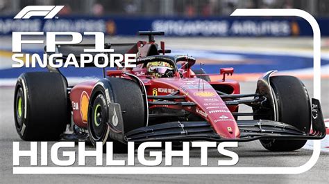 Fp Highlights Singapore Grand Prix Youtube