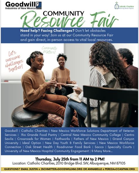 Goodwill Community Resource Fair - Workforce Connection of Central New ...