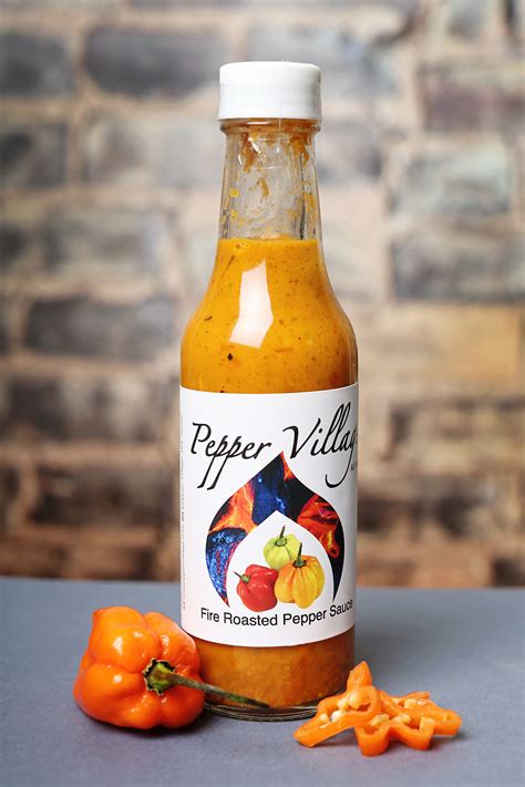 Fire Roasted Habanero Pepper Sauce – Pepper Village