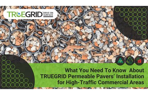 What You Need To Know About Truegrid Permeable Pavers Installation For