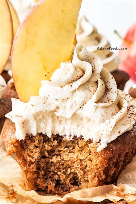 Apple Cider Cupcakes Adore Foods