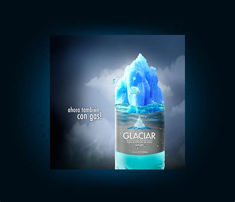 Glaciar Water Identity On Behance