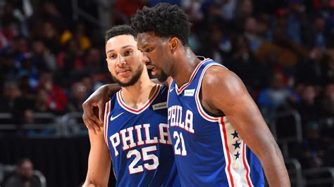 Nba News Ben Simmons Joel Embiid Philadelphia 76ers All Star Weekend